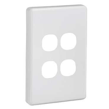 Classic C2000 Series, Switch Plate Cover, 4 Gang