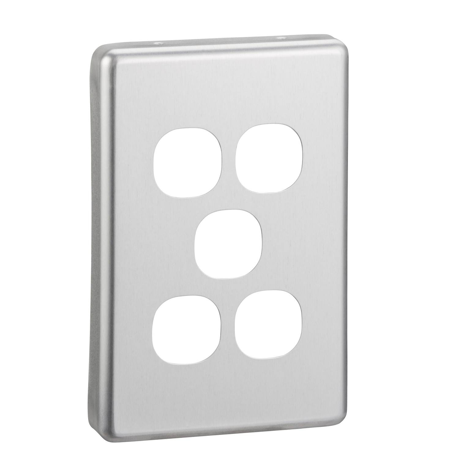 Switch Plate Covers, Metal Finishes Switch Cover, 5 Gang