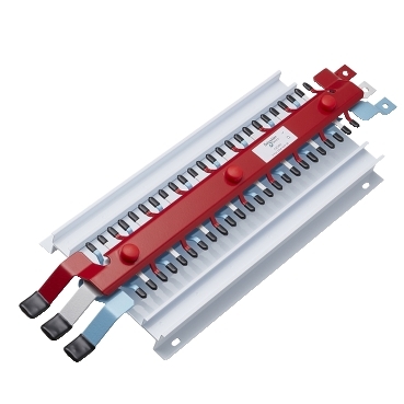 Acti9, MSC Chassis 3PH, 250A, 18mm For IC60 MCB & RCBO, 48 Poles, Dual Feed