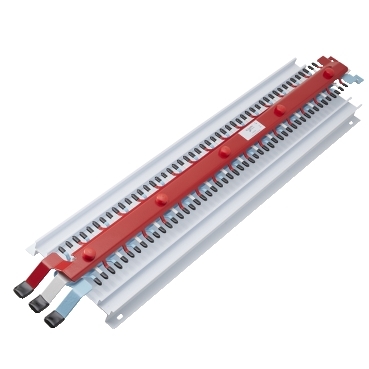 Acti9, MSC Chassis, 3PH, 250A, 18mm For IC60 MCB & RCBO, 96 Poles, Dual Feed