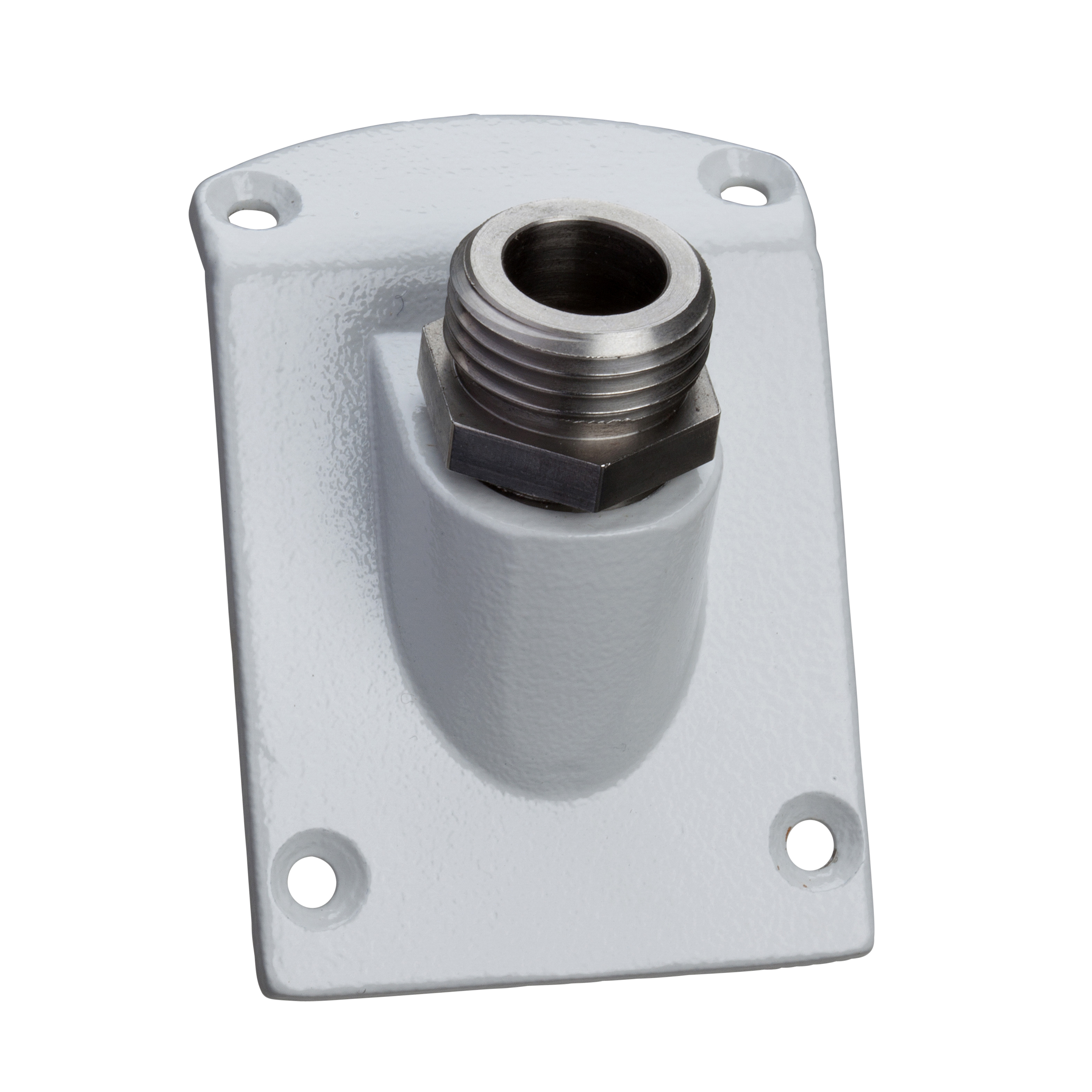 Signalling beacon adapter, square 80 mm RAL 7040. For S3CM HMI encl.