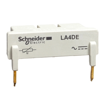 LA4DE varistors for D range contactors