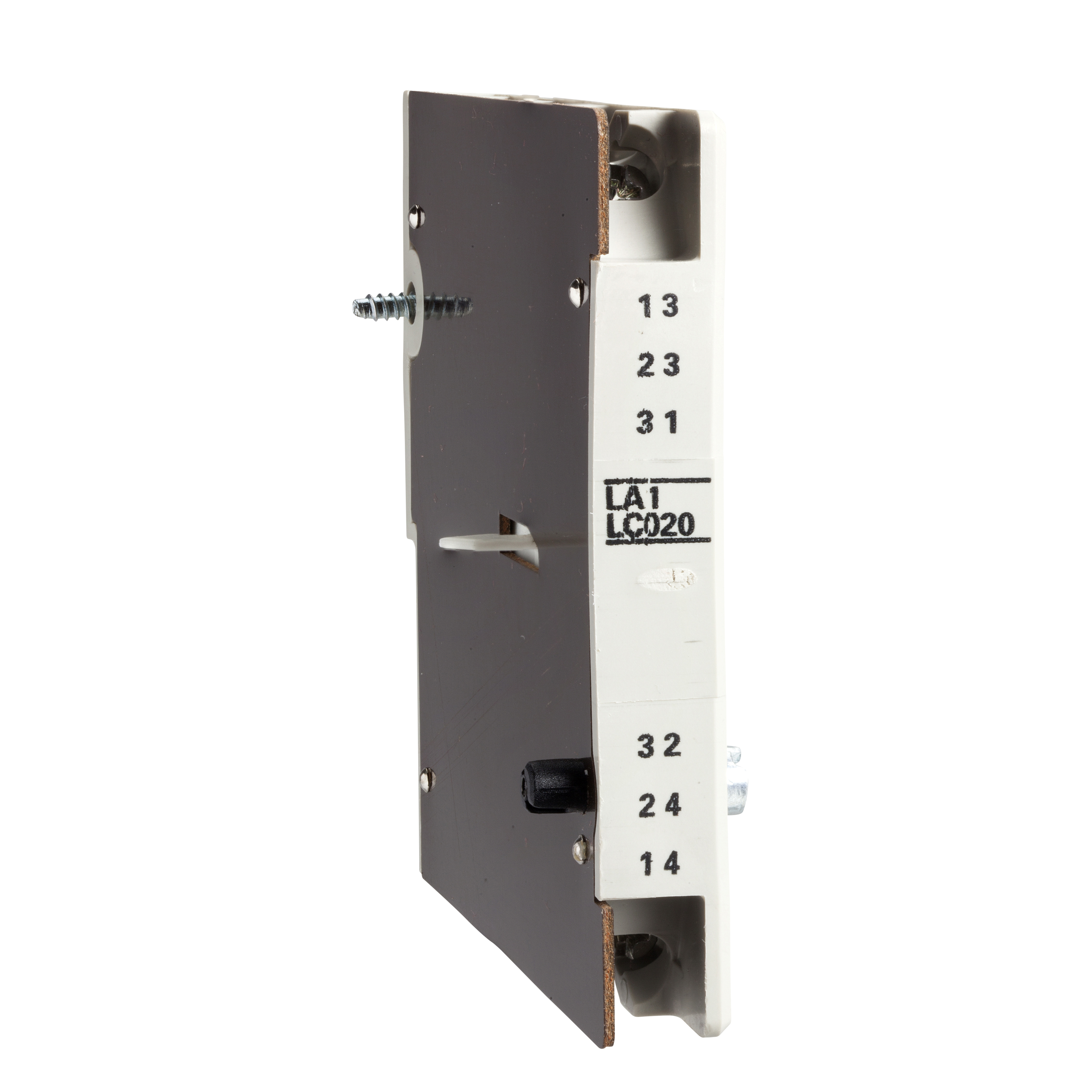 Auxiliary contact, TeSys integral, 2NO + 1NC, Right side