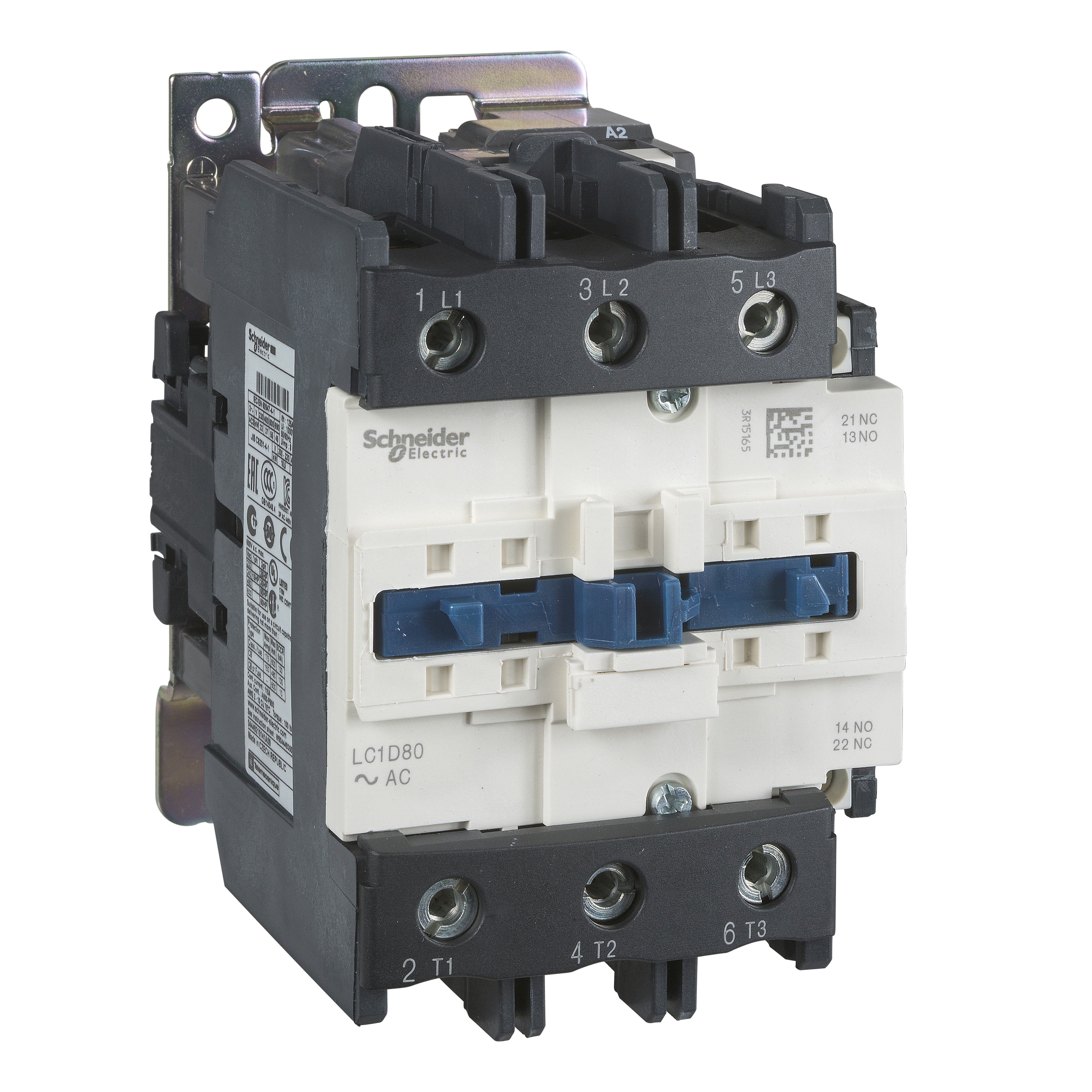 Product image for SQD LC1D656B7 CONTACTOR 600VAC 65AM