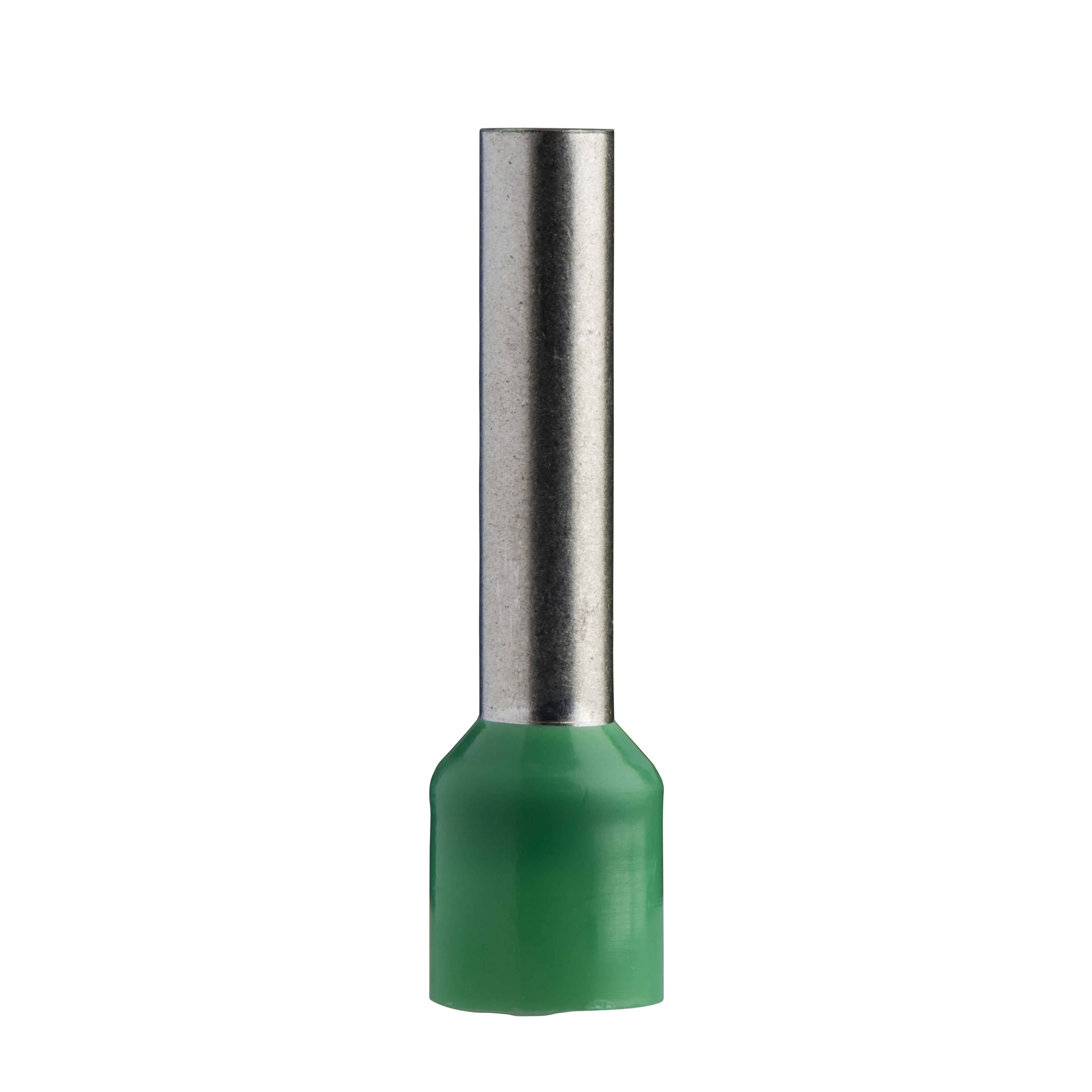 Cable ends, Linergy TR cable ends, single conductor, green, 6mm², Ferrules with sleeve, long size, 10 sets of 100