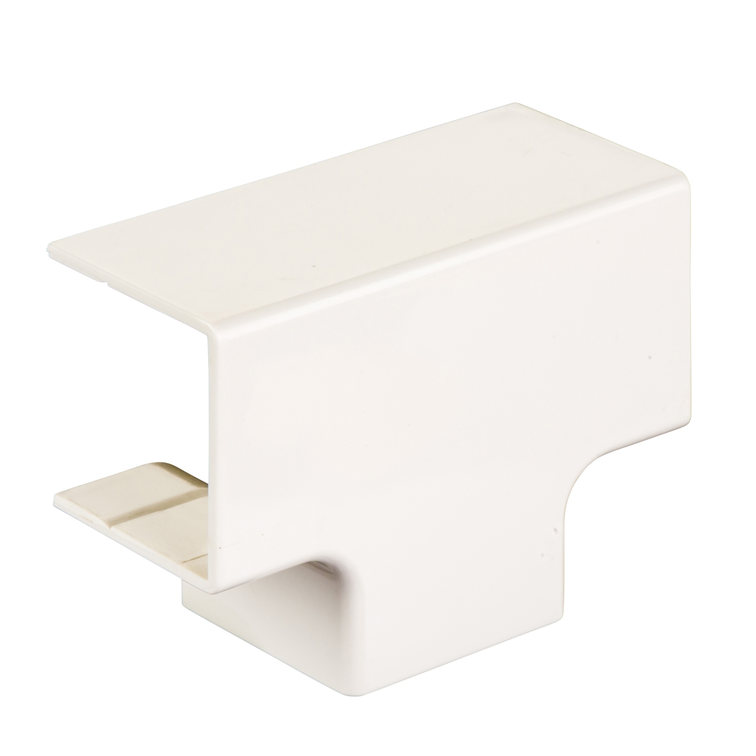 MinicsatornaT-idom 25x16/25-höz 45mmx 65mmx fedél kezeletlen műanyag fényesfehér Ultra Schneider