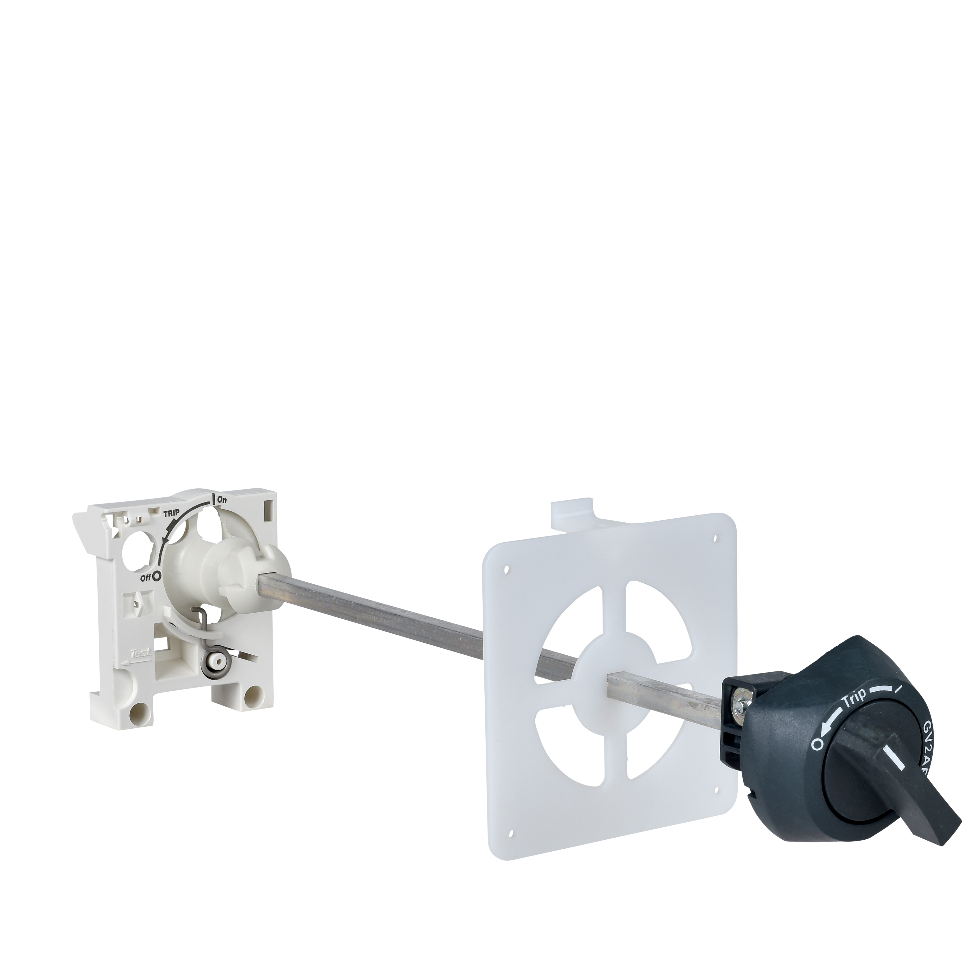 Extended rotary handle kit,TeSys Deca Fram 2,IP65,black handle,with trip indication,for GV2L/GV2P