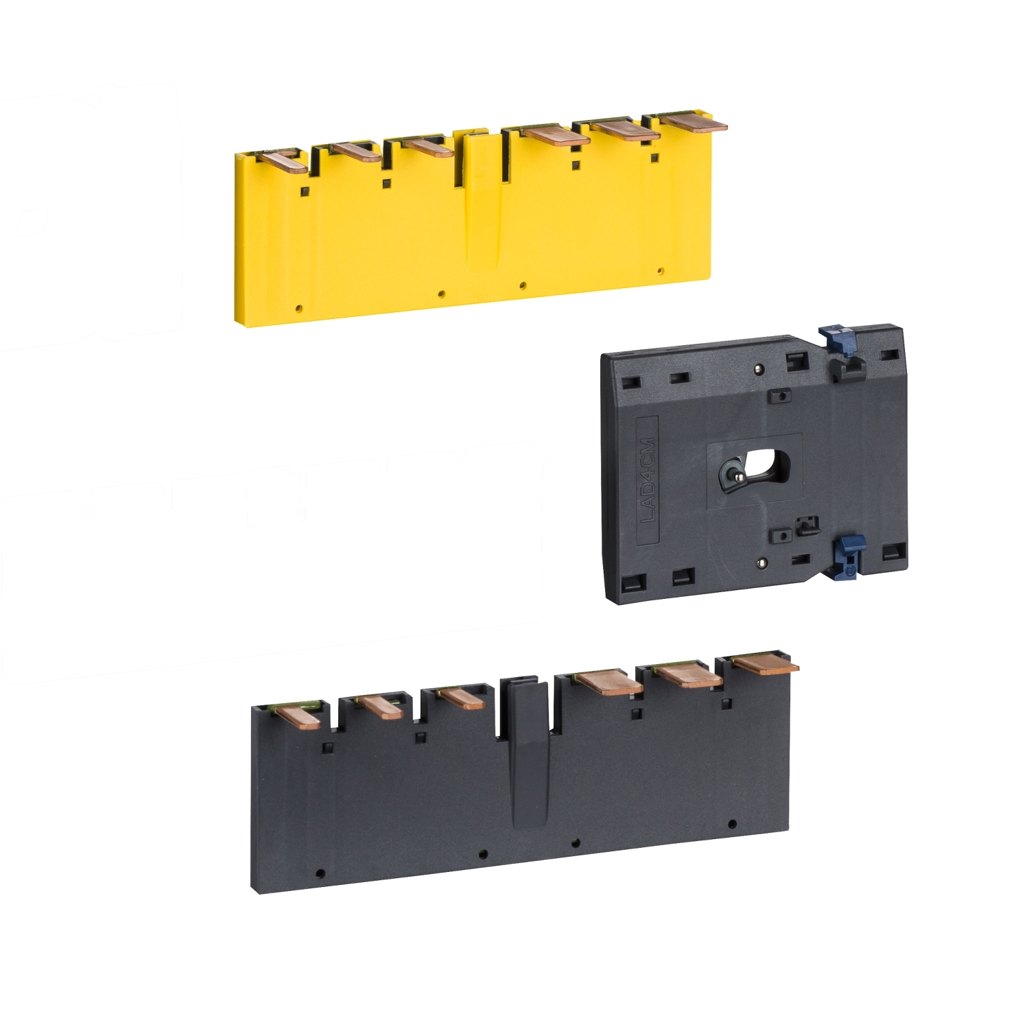 Kit for assembling 3P reversing contactors, LC1D40A-D80A with screw clamp terminals, without electrical interlock