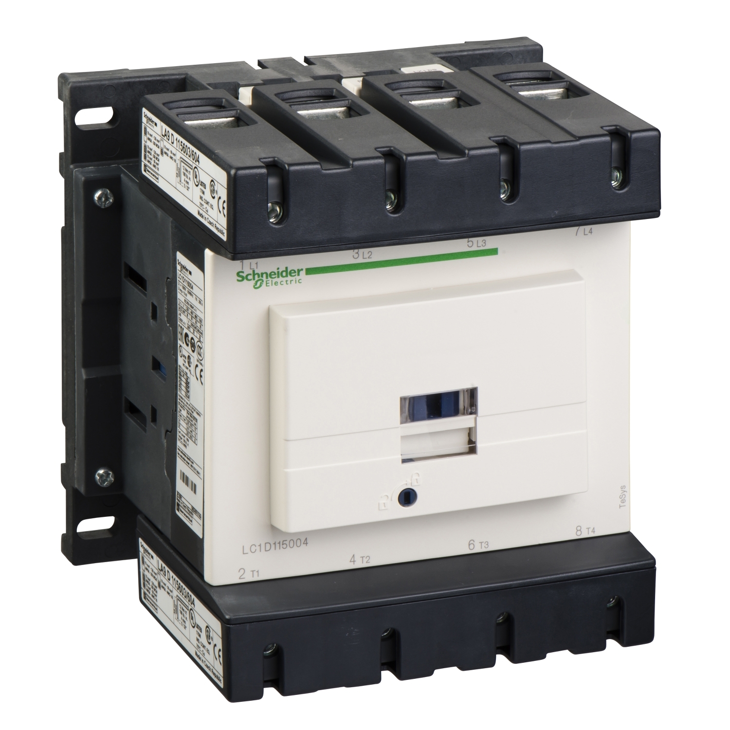 LC1D115004U7 LC1D115004U7 KONTAKTOR 115A 4P 240V 50/60HZ