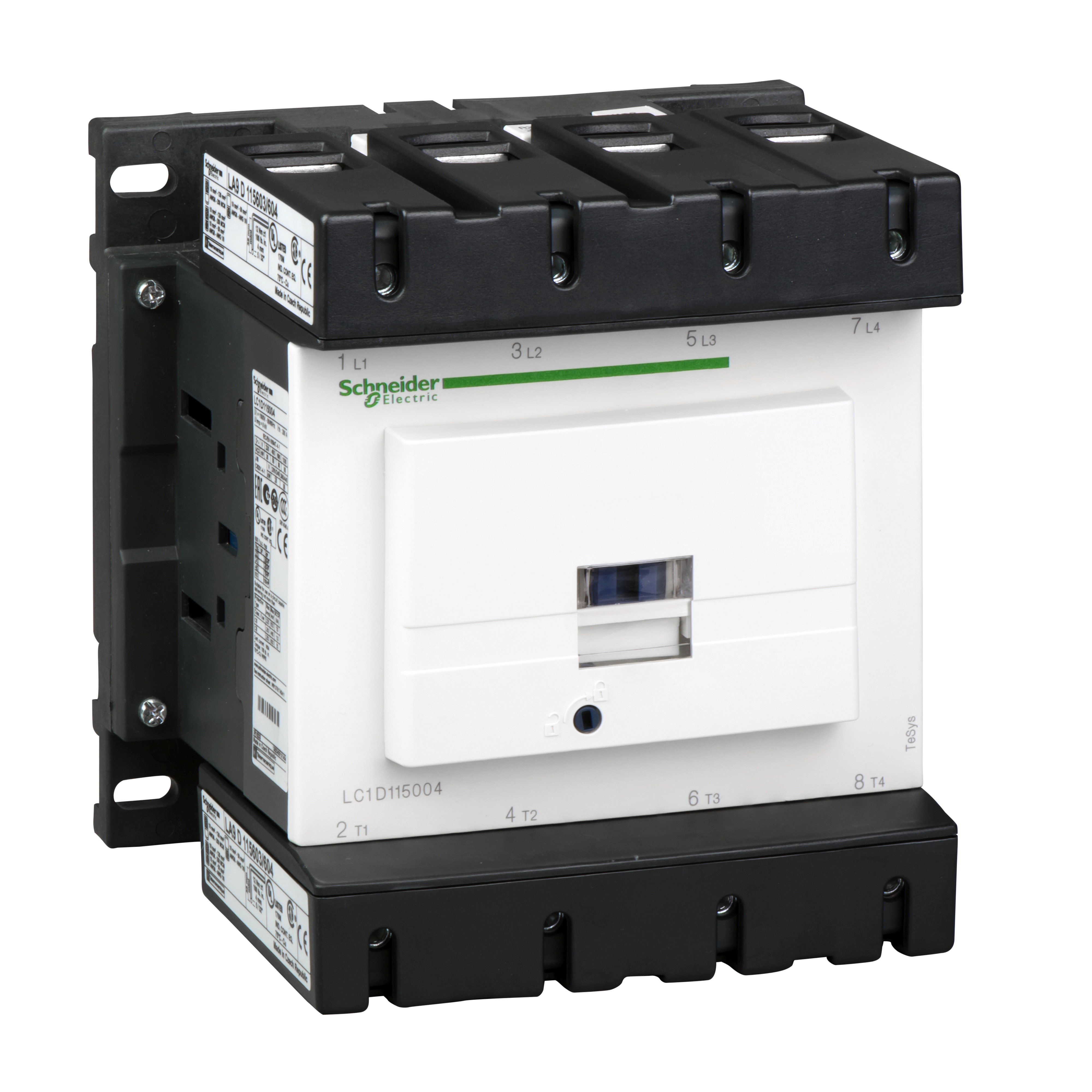CONT 115A 4P 440V DC