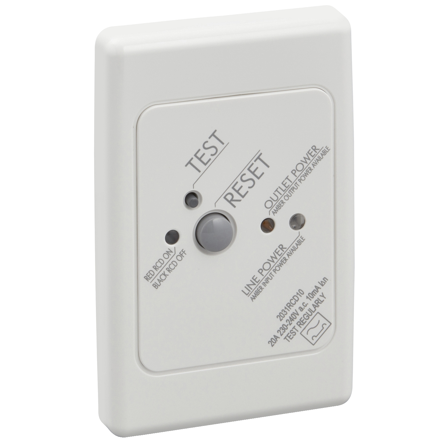 Residual Current Devices - 2P - 10mA - 20A - 250V