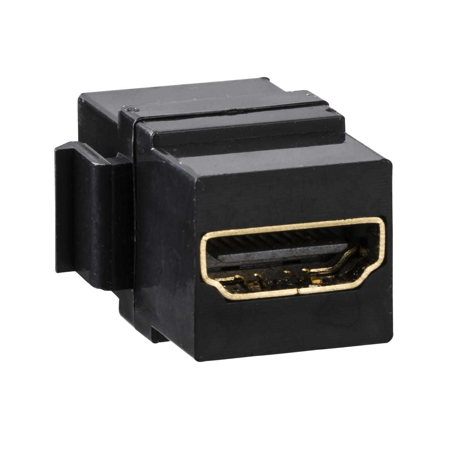 Merten médiacsatlakozó betét közp. fedéllel HDMI fekete címketartó nélkül Schneider
