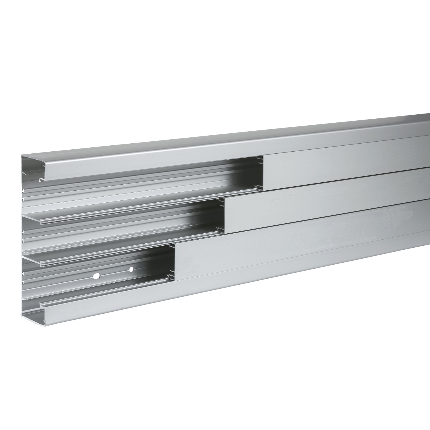 ISM10550 ISM10550 OptiLine 45 - baza parapeta - 185x55 mm - aluminijum - anod. - 2000 mm Cena za 1 metar, najmanja količina za poručivanje 2 metra.