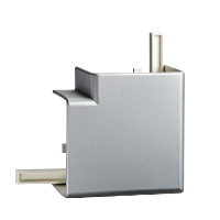  ISM10353 ISM10353 OptiLine 45 - pregib 90° - PC/ABS - alumin. metalik  