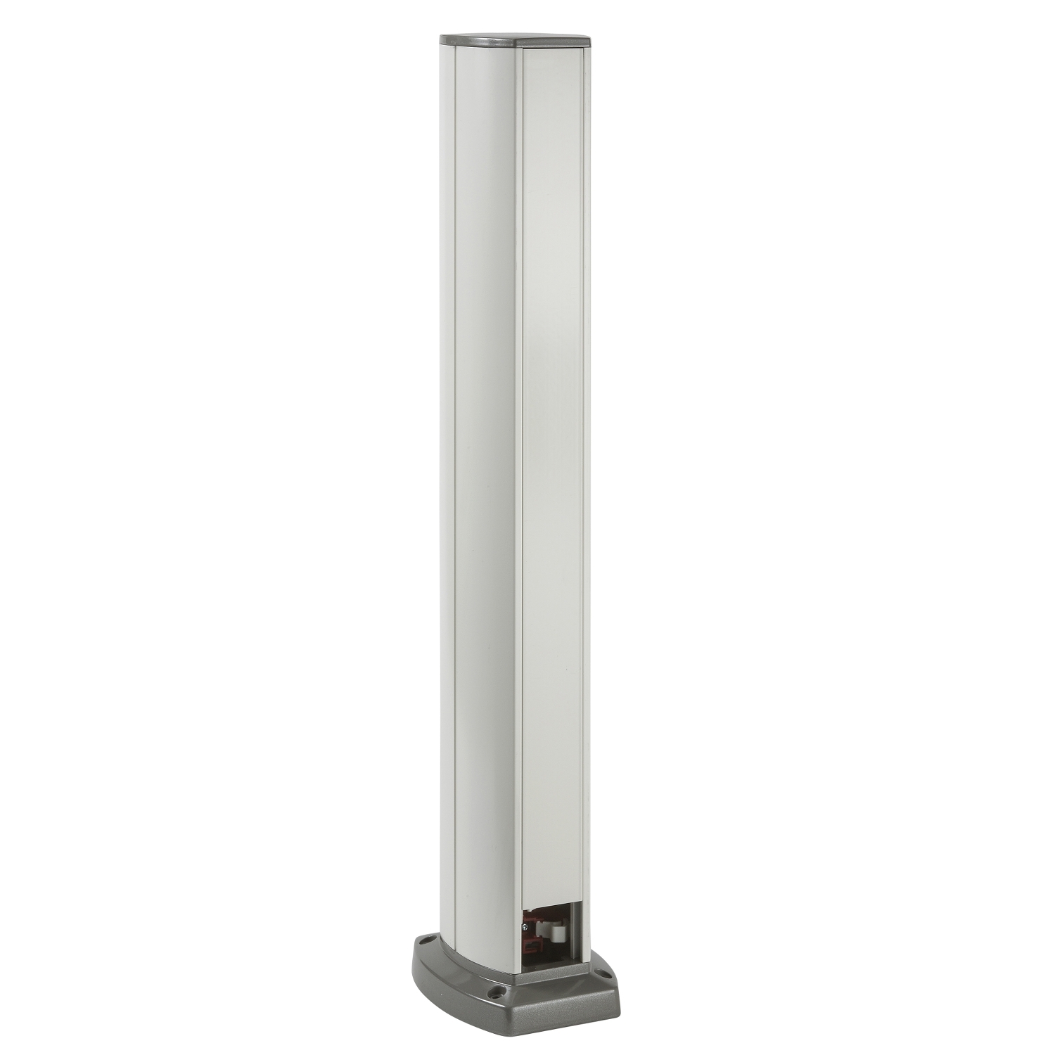 Energiaoszlop mini 12M ovális kétoldalas 2-rekeszes 700mm-ma 45mm-sz/fedél OptiLine 45 Schneider