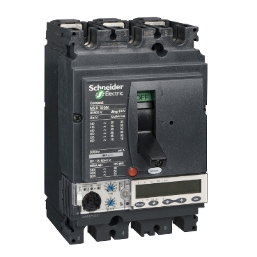 ComPact NSX <630A Schneider Electric Interruptores automáticos de caja moldeada de 16 a 630 A