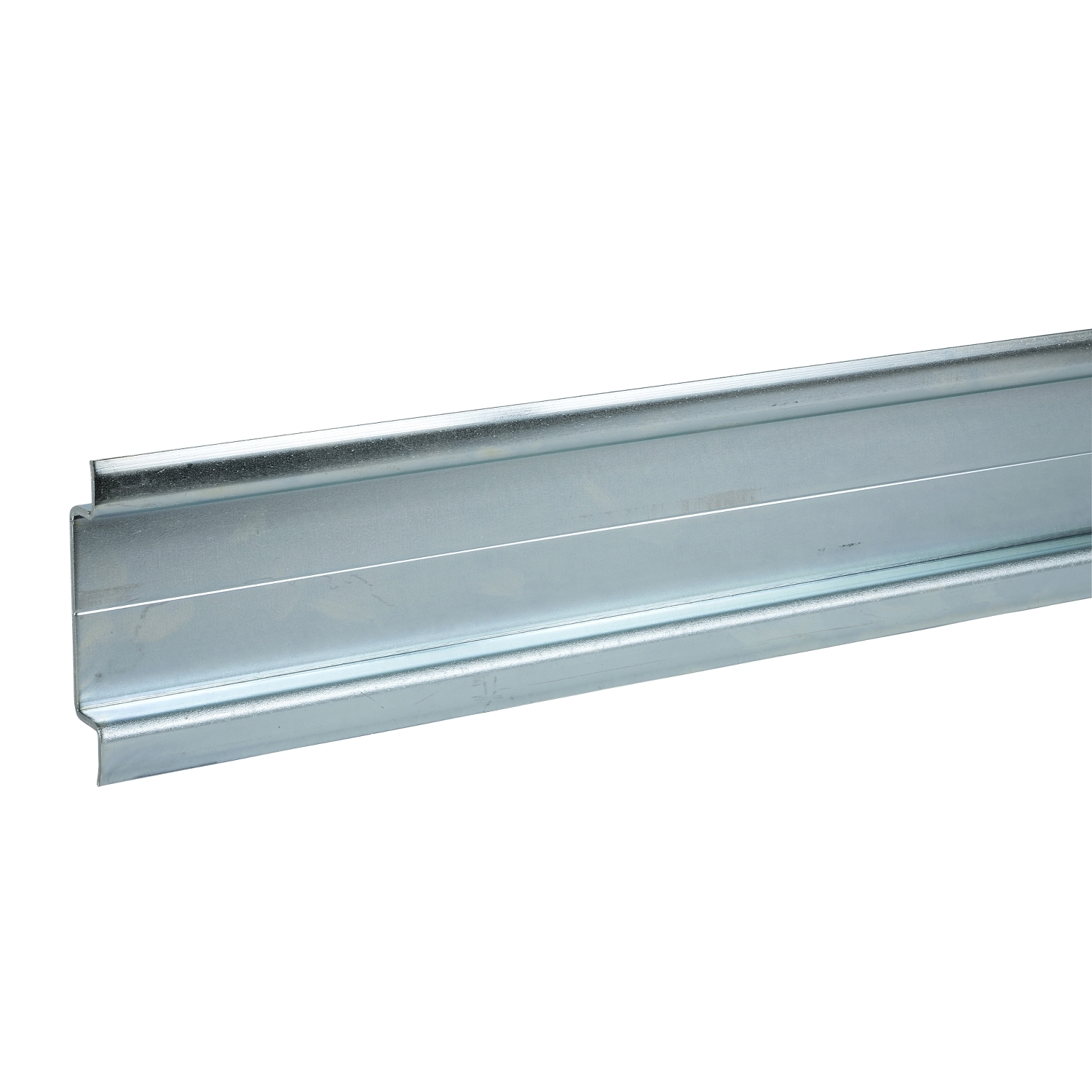 Din rail - steel - length 2000 mm width 75 mm height 15 mm