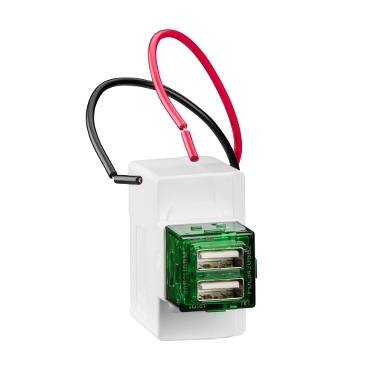 Image of PDL342USB2-VW ICONIC USB Dual charging mechanism 3.1A deep