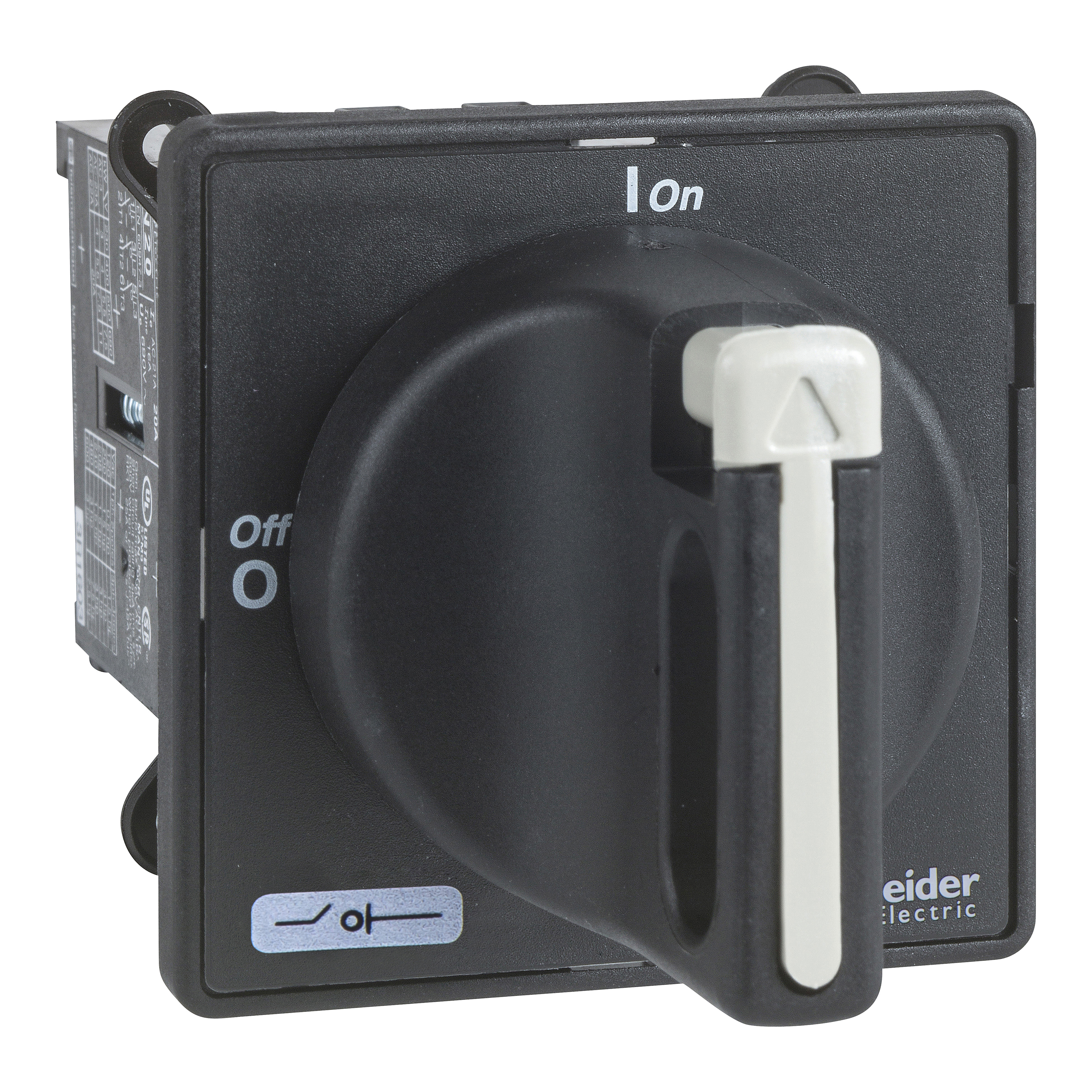 Switch disconnector,TeSys Control,for ON/OFF,12A(VN12),Ã˜22.5 fixing,for mountingfor mounting on door
