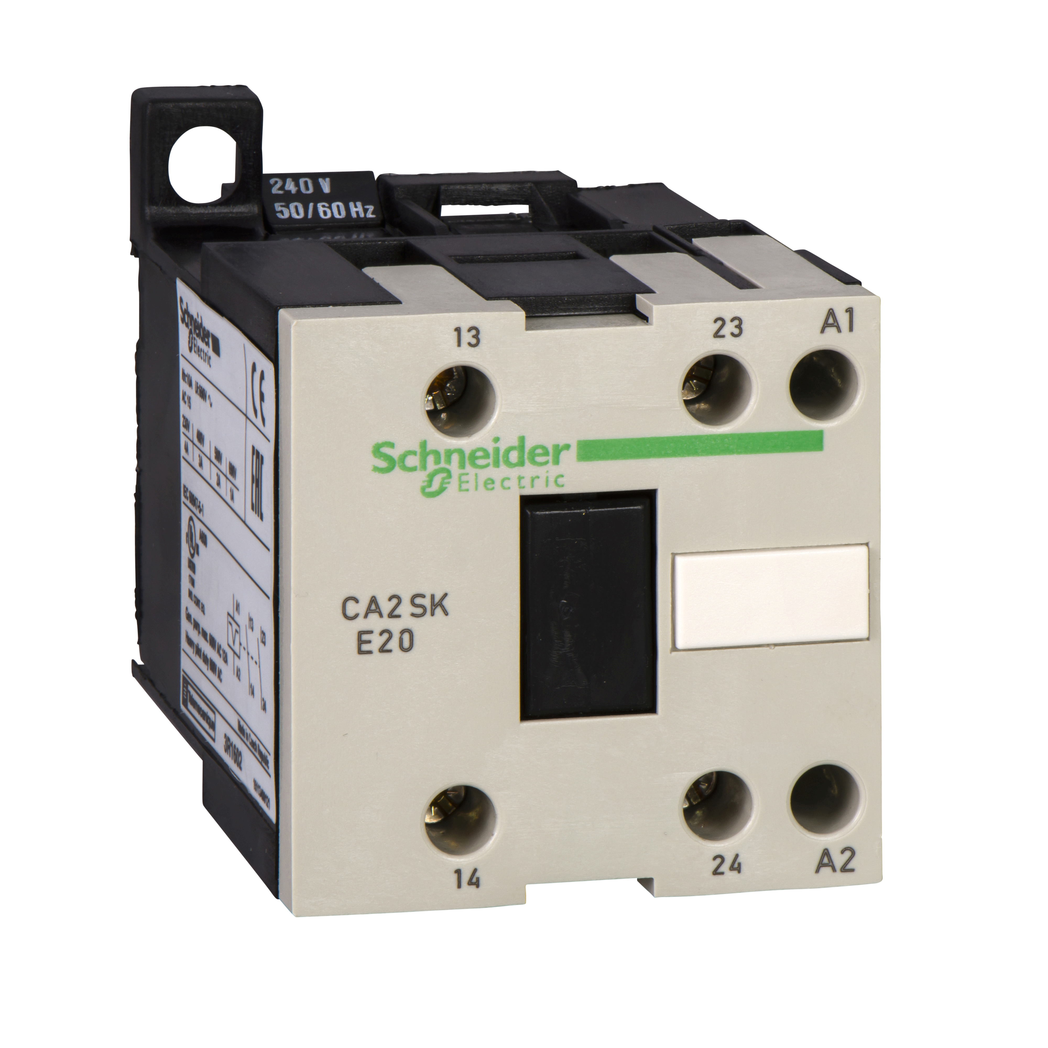 Control relay, TeSys SK, 2NO, <= 690V, 480V AC coil