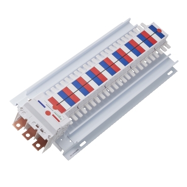 Acti9, SAU Chassis, 250A, 3Ph, 48 Poles, 18mm For IC60 MCB And RCBO, Top Or Bottom