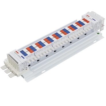 Acti9, SAU Chassis, 250A, 3Ph, 48 Poles, 18mm For IC60 MCB And RCBO, Dual Feed