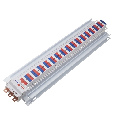 Acti9, SAU Chassis, 250A, 3Ph, 96 Poles, 18mm For IC60 MCB And RCBO, Top Or Bottom