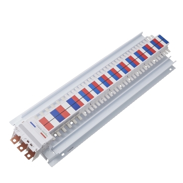 Acti9, SAU Hybrid Chassis, 250A, 3Ph, 60 Poles 18mm And 12 Poles 27mm For MCB And RCBO, Top Or Bottom