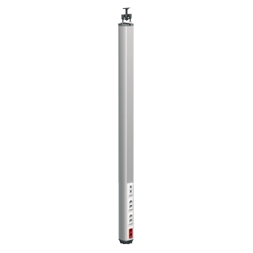 OptiLine 70 Pole, free-standing, tension-mounted. Two-sided. Altira wiring device, side-earthed (schucko)