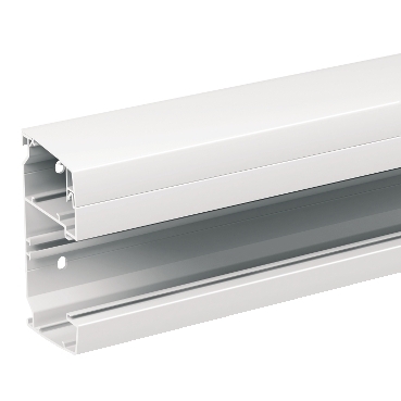 OptiLine 50. Plastic Trunking base 120 mm + Top cover. Without 50 mm front in lower compartment