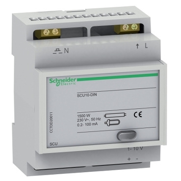 ACTI9 SCU10-DIN dimmer, 1-10V - CCTDD20011