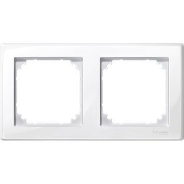 MERTEN M-Smart kettes keret, polárfehér MTN478219