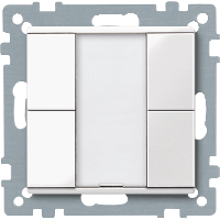  MTN617219 MTN617219 KNX PUSH-BTN.2G PLUS TPB PW SYSM  