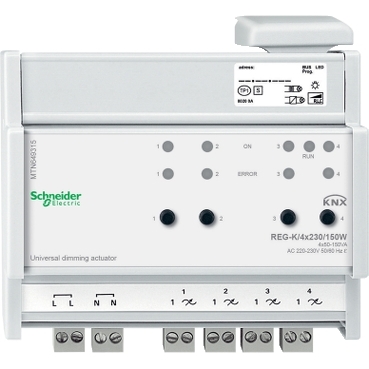 Dimming actuators Schneider Electric To be filled