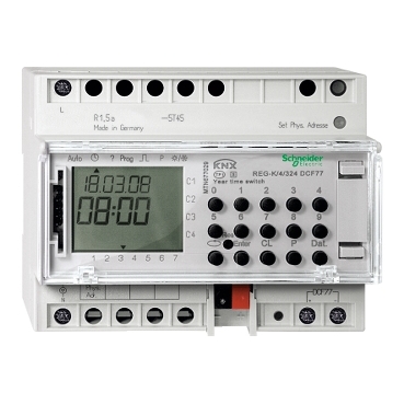 Schneider Electric Interruptor horario anual programable de 4