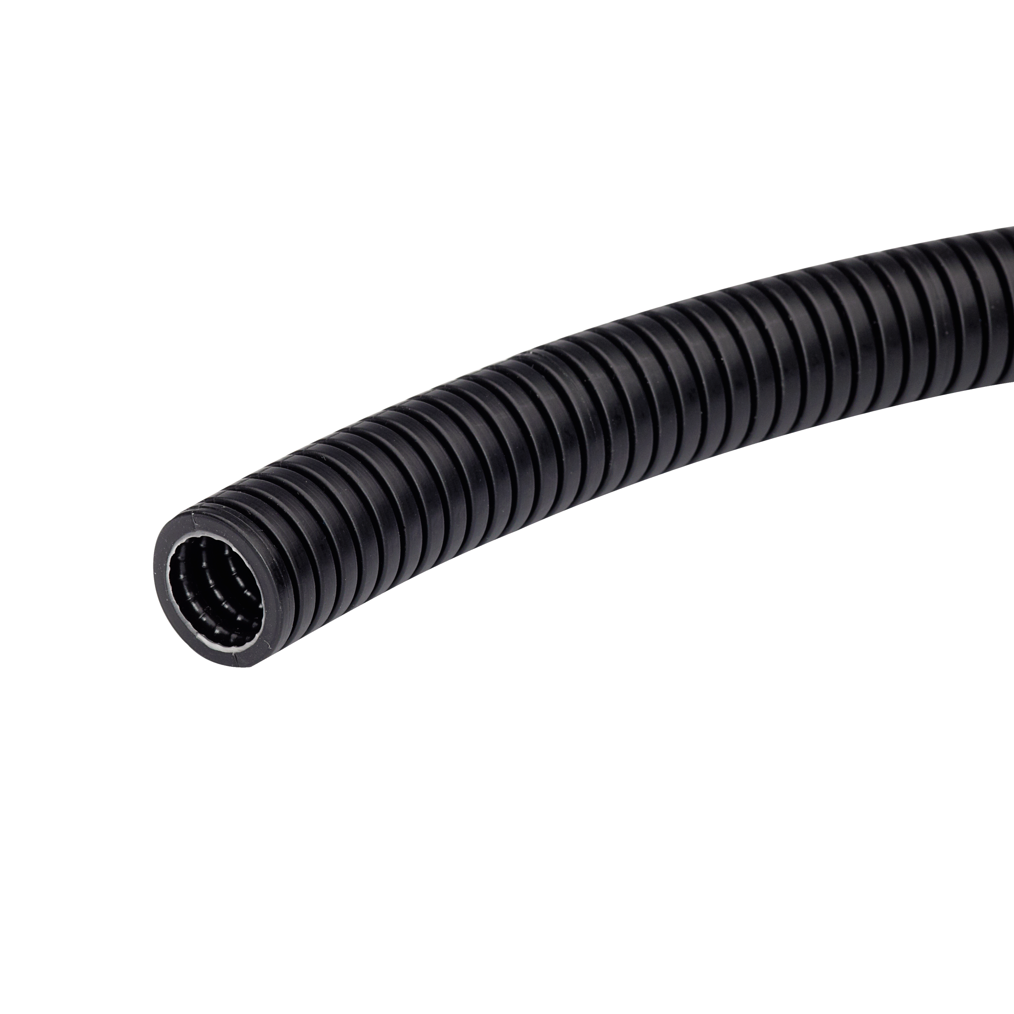 Flexible ss halogène noir 20mm