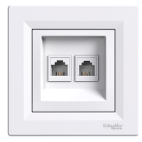  EPH4200121 EPH4200121 Asfora - dupla telefonska utičnica - RJ11 bela Schneider Electric Asfora RJ11 dvostruka telefonska utičnica EPH4200121 u beloj boji je kompletan proizvod. Pričvršćivanje se obavlja kukicama. Dimenzije ove telefonske utičnice su 83 mm, 83 mm i 38 mm, a izbočeni deo je 9 mm. Dostupna je montaža u ravni, tako da se njena kutija može uvući u površinu. Površina uređaja je sjajna, pruža elegantan i vrhunski osećaj u sobi. Povezivanje ove telefonske utičnice se obavlja putem vijčanih priključaka. Ova telefonska utičnica dostiže stepen zaštite IP20 protiv čvrstih predmeta i tečnosti. Izrađena od ABS materijala (akrilonitril butadien-stiren), ova telefonska utičnica je vrlo pouzdana i otporna. Materijal provodnika unutar proizvoda je bakar što ga čini pouzdanijim. Pošto je ekološka, ova telefonska utičnica je takođe zeleni Premium proizvod. Ne sadrži živu, kao ni teške metale, pošto stalno vodimo računa o životnoj sredini. Pored toga, ova telefonska utičnica je posebno dizajnirana za stambene, male kom 