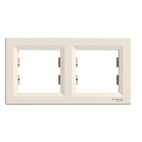  EPH5800223 EPH5800223 Asfora - horizontalni ram za 2 elementa - bež Tip proizvoda ili komponente	
Dekorativni ram
Nijansa boje	
Krem
Tip pakovanja	
Pakovanje u kesicama
Dopunske informacije
Broj grupa	
Dvostruki horizontalno
Materijal	
ABS (acrylonitrile butadiene-styrene): cover frame
Završna obrada	
Sjajno 