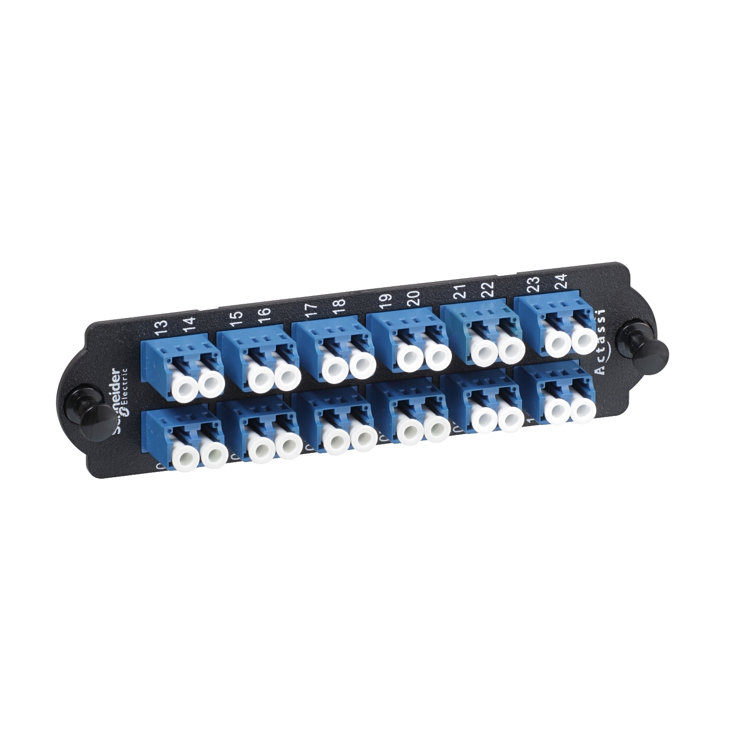 HD Panel Plate 12 Adaptors LC DX MM