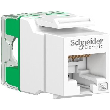 Actassi, S-110 Connector, RJ45 Keyst One Unshielded Cat6A