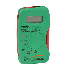 Thorsman - Multímetro digital compacto - Cat. III - 300V - tensión, intensidad y resistencia