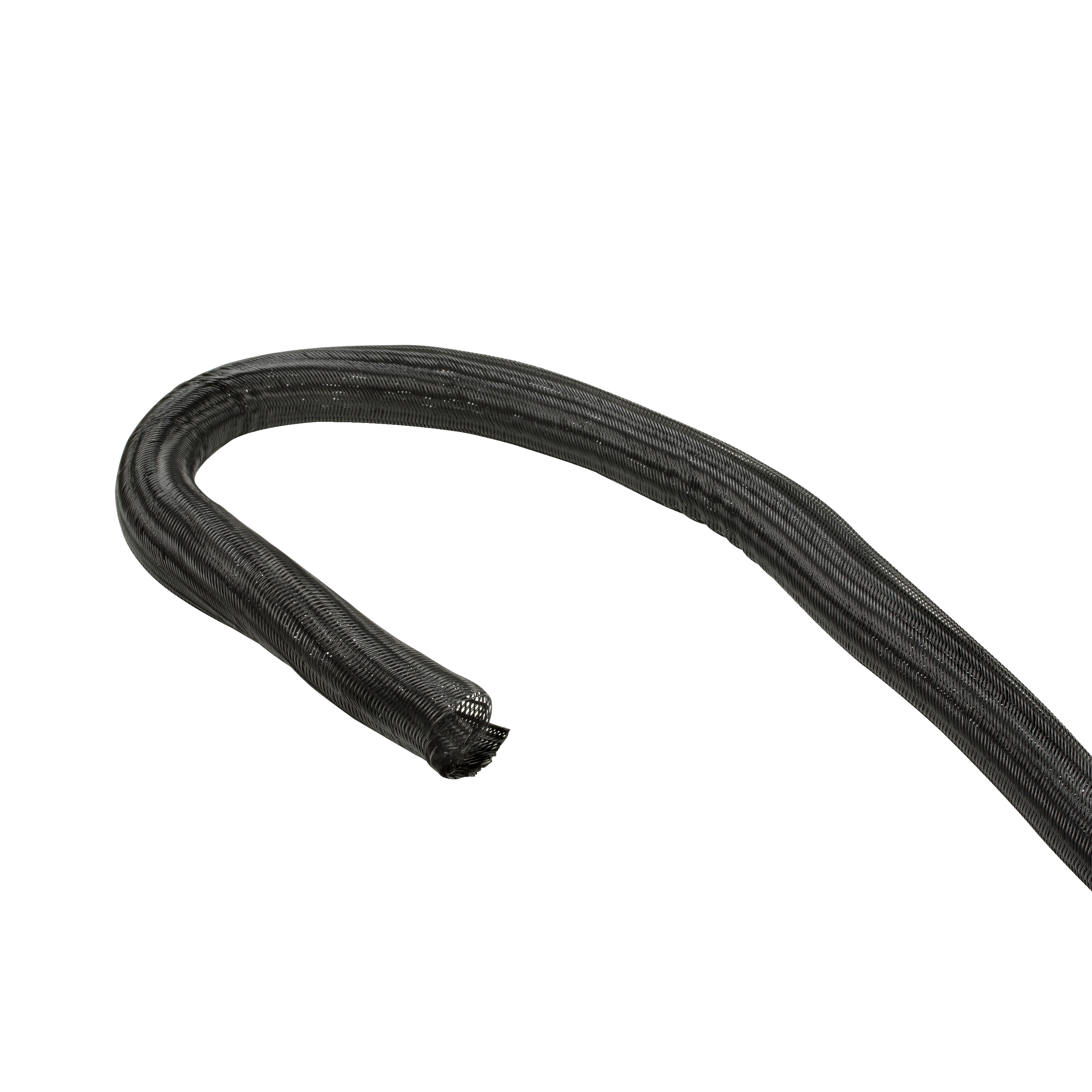Gaine-câble tissu M noir
