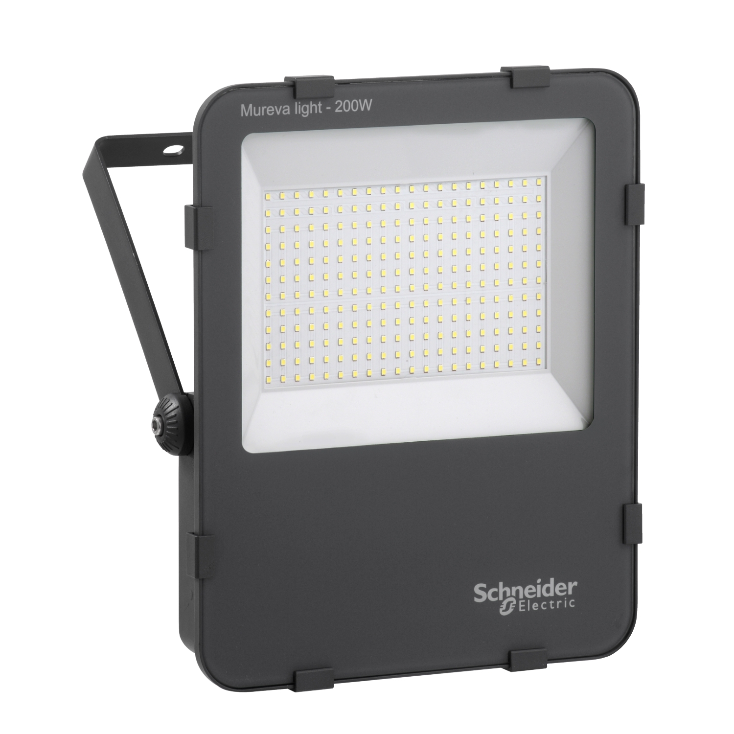 LED fényvető 1x 200W 230V AC 20000lm 6500K fekete-ház alumínium IP65 Mureva LED Schneider