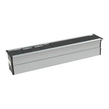 OptiLine 50 Service Box flush box, 2x2outlets, 2xRJ45 30 Mech/Keystone, AU