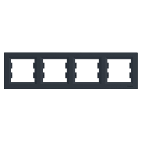  EPH5800471 EPH5800471 ASFORA RAM 4 ELEMENTA HORIZ. ANTRACIT  