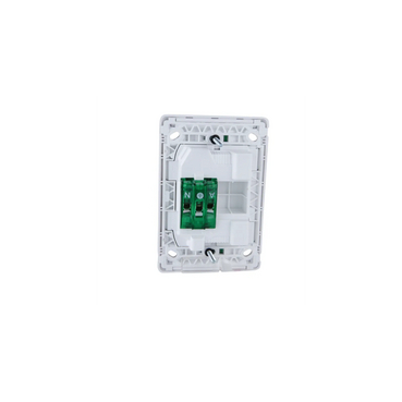 Socket Sw Vert Twin 10A 250V - Front