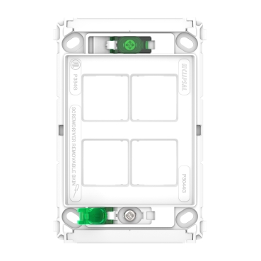 Clipsal Pro Series, Switch Grid, 4 Gang, Horizontal/Vertical Mount