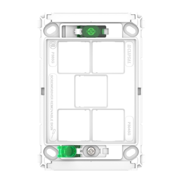 Clipsal Pro Series, Switch Grid, 5 Gang, Horizontal/Vertical Mount