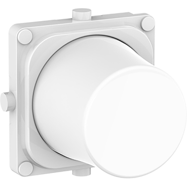 Wall Mount LED Dimmer Pro (Rotary Knob - White, US Size)