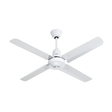 P4HS1200AL-WE, Ceiling Sweep Fan 4 Blades 1200mm with remote control